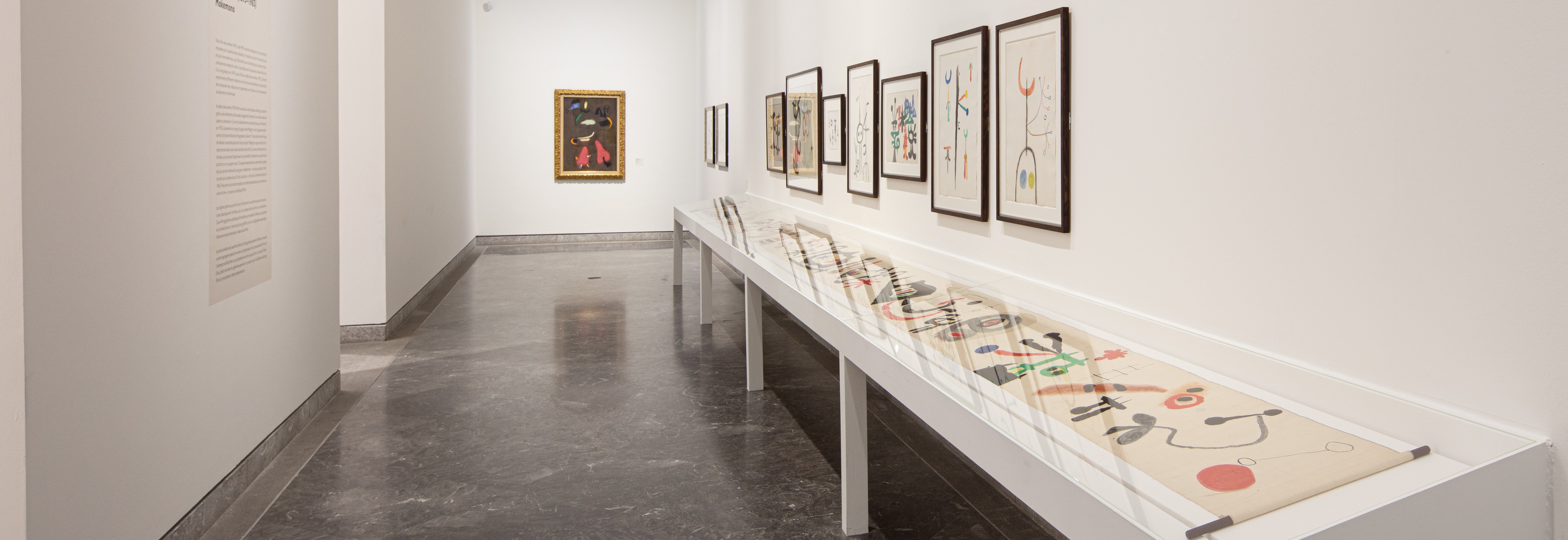 Salle Miro-Nouvel accrochage collection 20e/21e