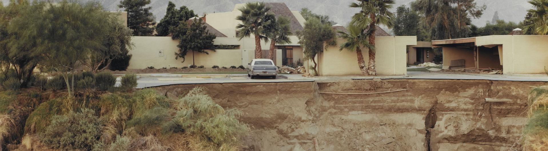 Joel Sternfeld, After a flash flood, Rancho Mirage, California July 1979
