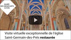 Visite virtuelle de l'église saint Germain des Prés