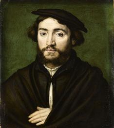 Corneille de Lyon, Pierre Aymeric, marchand de Saint-Flour et consul de Lyon, 1534, Huile sur bois Paris, musée du Louvre Photo © RMN-Grand Palais / Stéphane Maréchalle