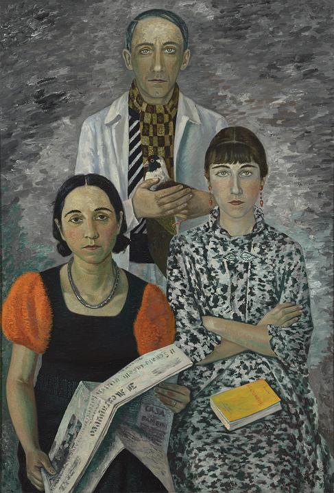 Gino Severini, La famille du peintre, 1936, Lyon, musée des Beaux-Arts © ADAGP, Paris 2015  © Lyon MBA – Photo Alain Basset