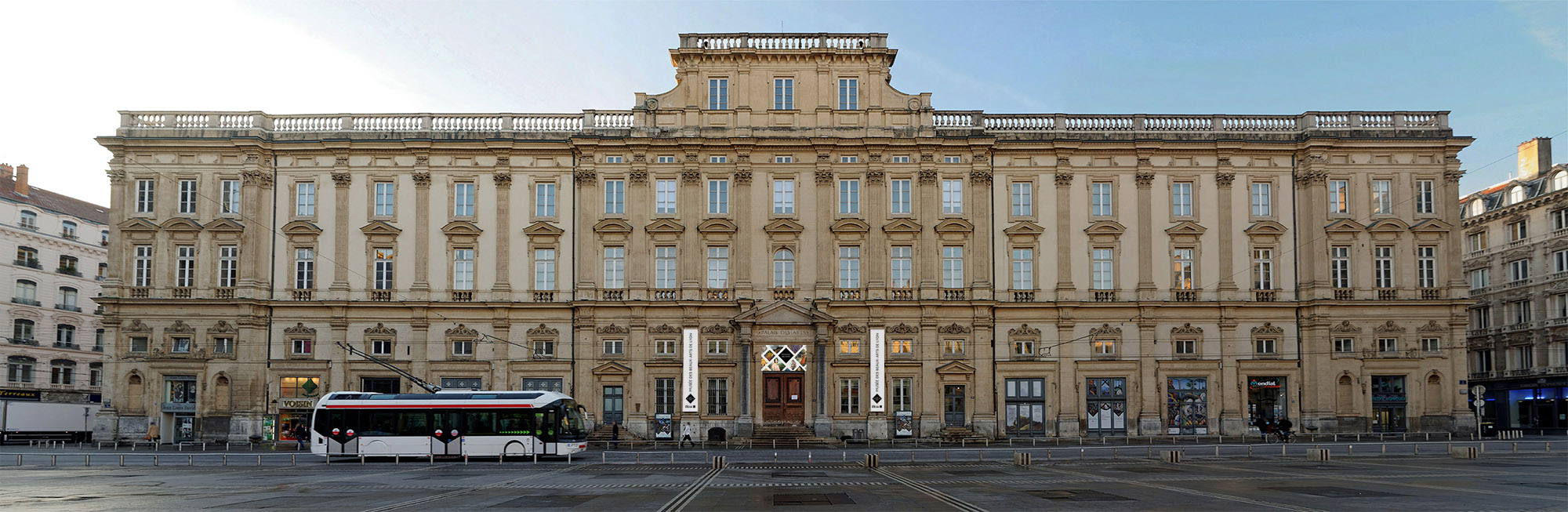 Façade du musée de la place des Terreaux