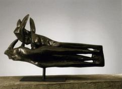 Étienne-Martin, Le Rhinocéros, bronze d'après un bois de 1969, succession Étienne-Martin