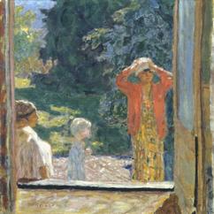 Pierre Bonnard, Devant la fenêtre au Grand-Lemps, 1923. Acquis de l'artiste, 1924, Adagp 2009
