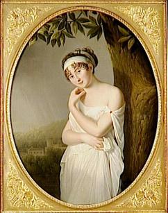 E. Morin, Portrait de Juliette Récamier, 1799, Musée National des Châteaux de Versailles et de Trianon