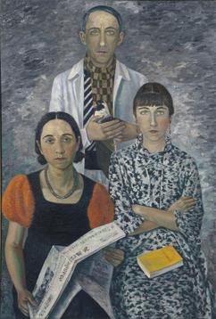 Gino Severini, La Famille du peintre, 1936. Acquis de l’artiste, 1939 © Lyon MBA / Photo RMN R.-G. Ojéda, Adagp 2009