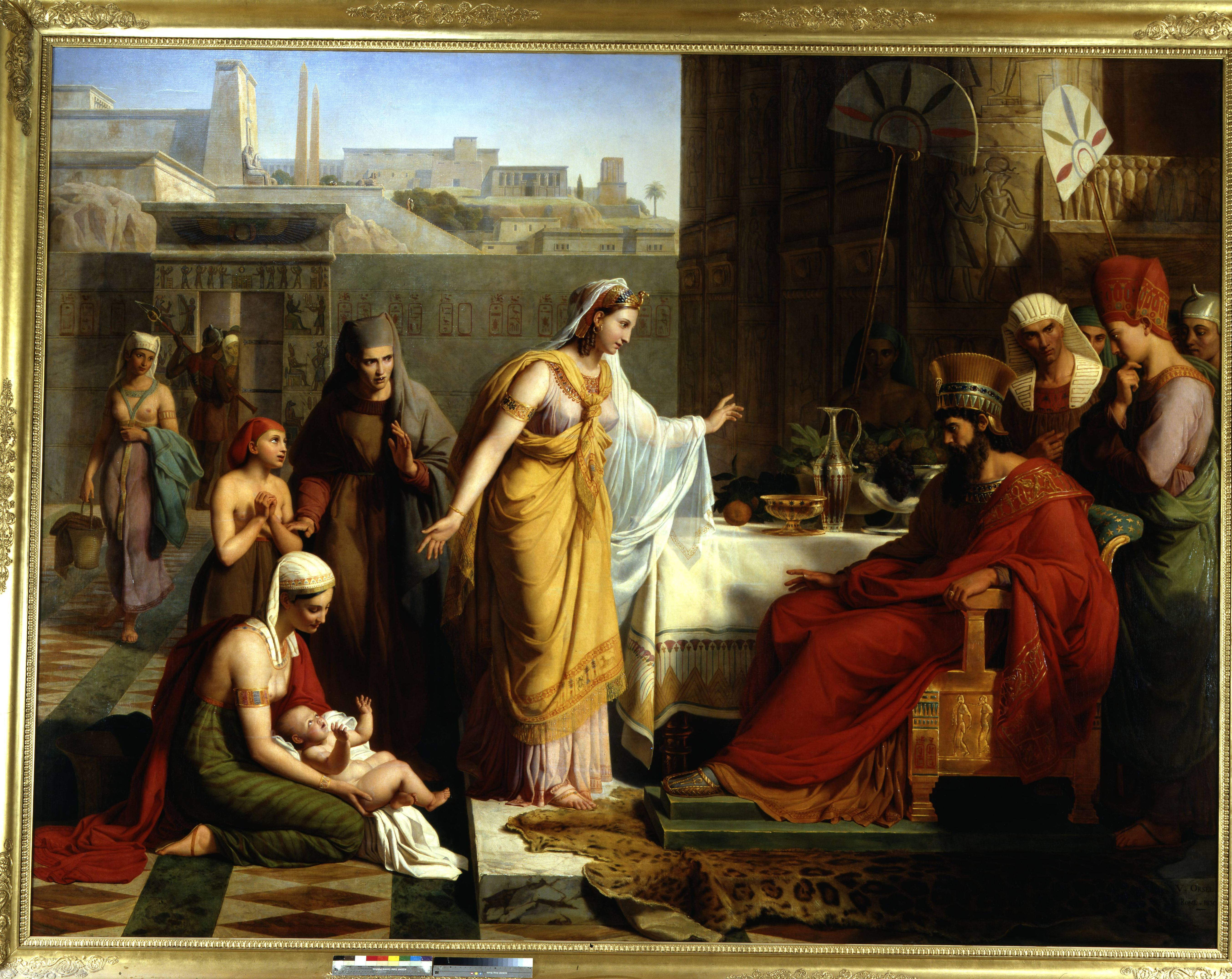 Victor Orsel, Moïse enfant présenté à Pharaon