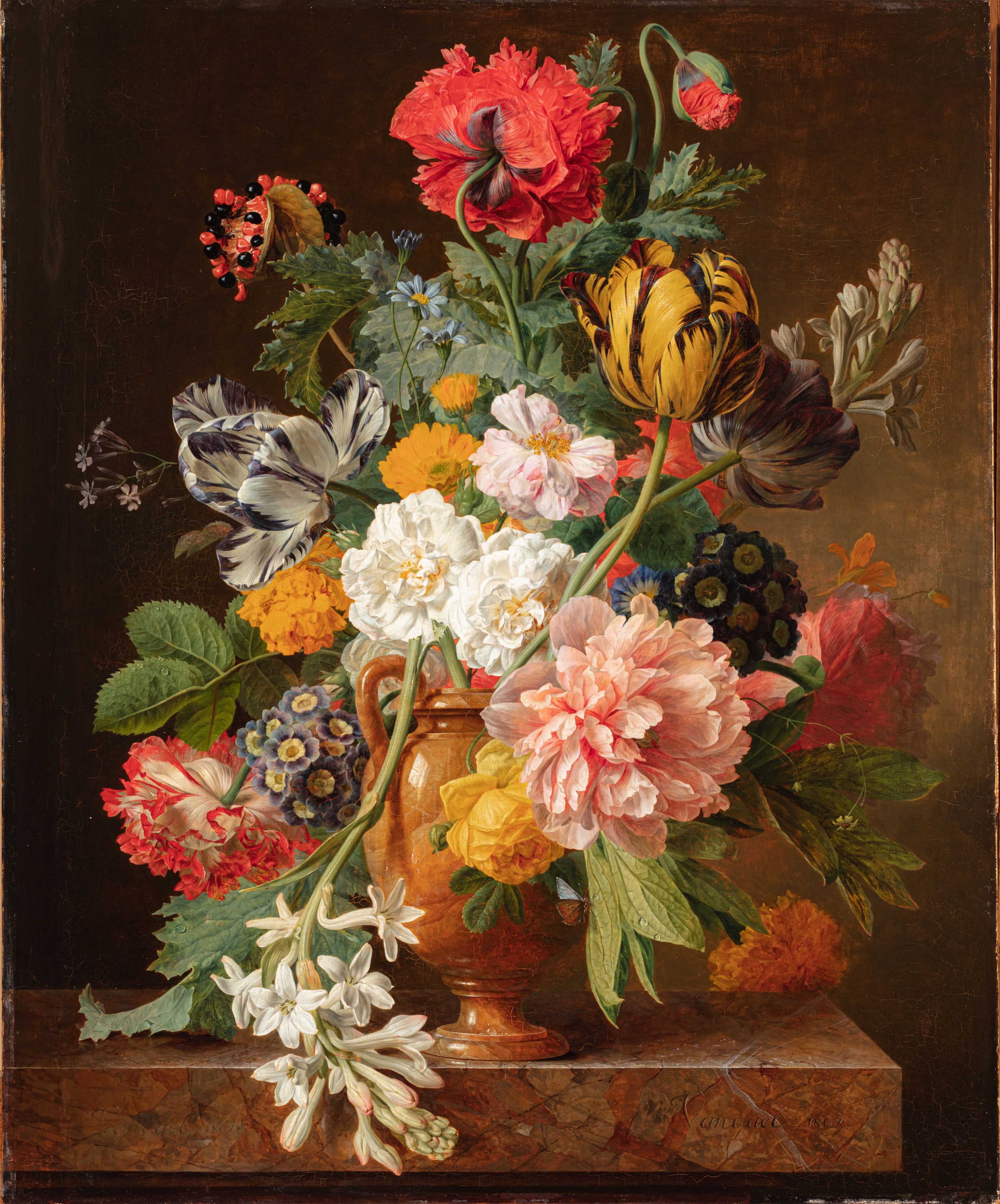 Jan Frans Van Dael, Vase de fleurs