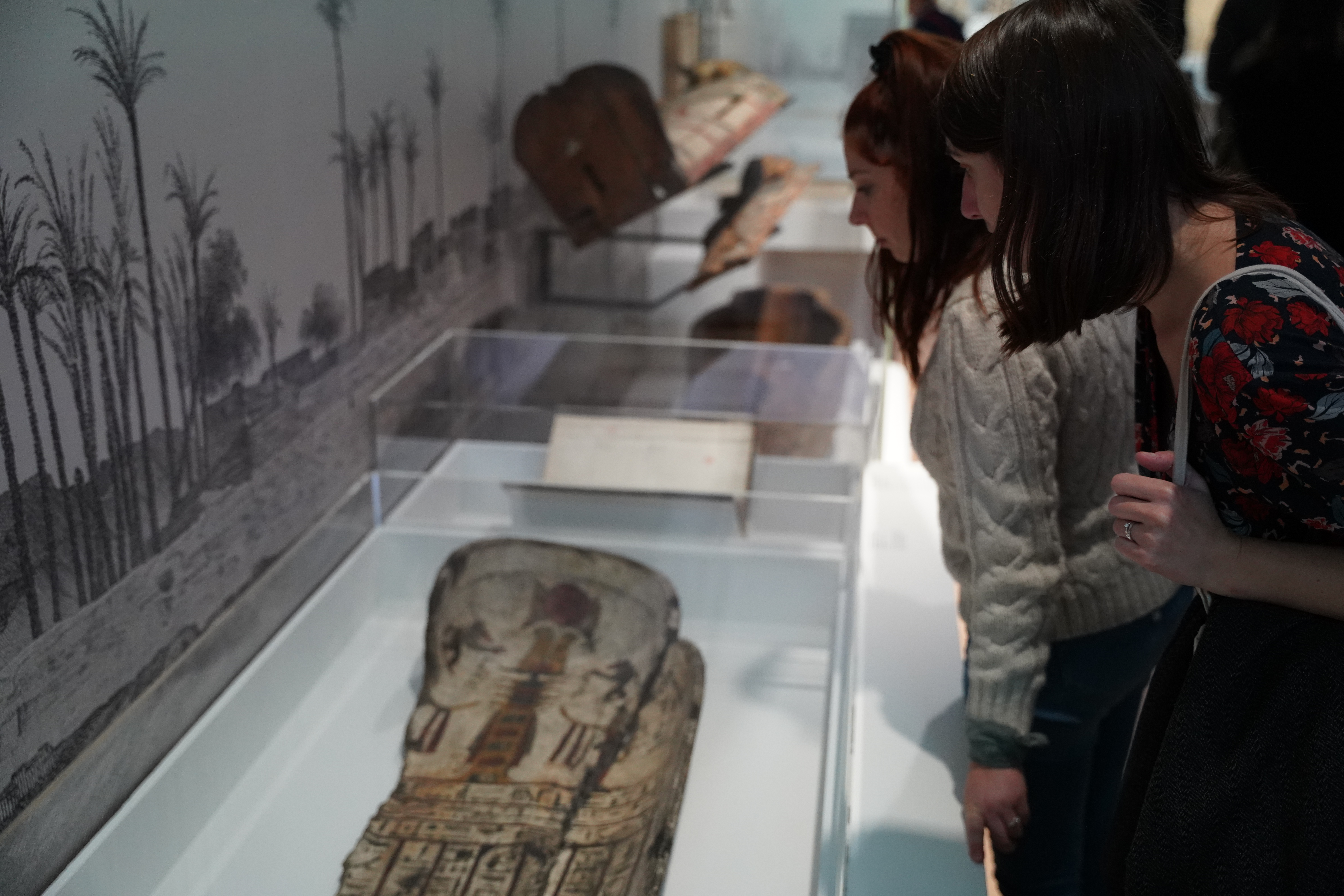 Vernissage de l'exposition A la recherche des hiéroglyphes