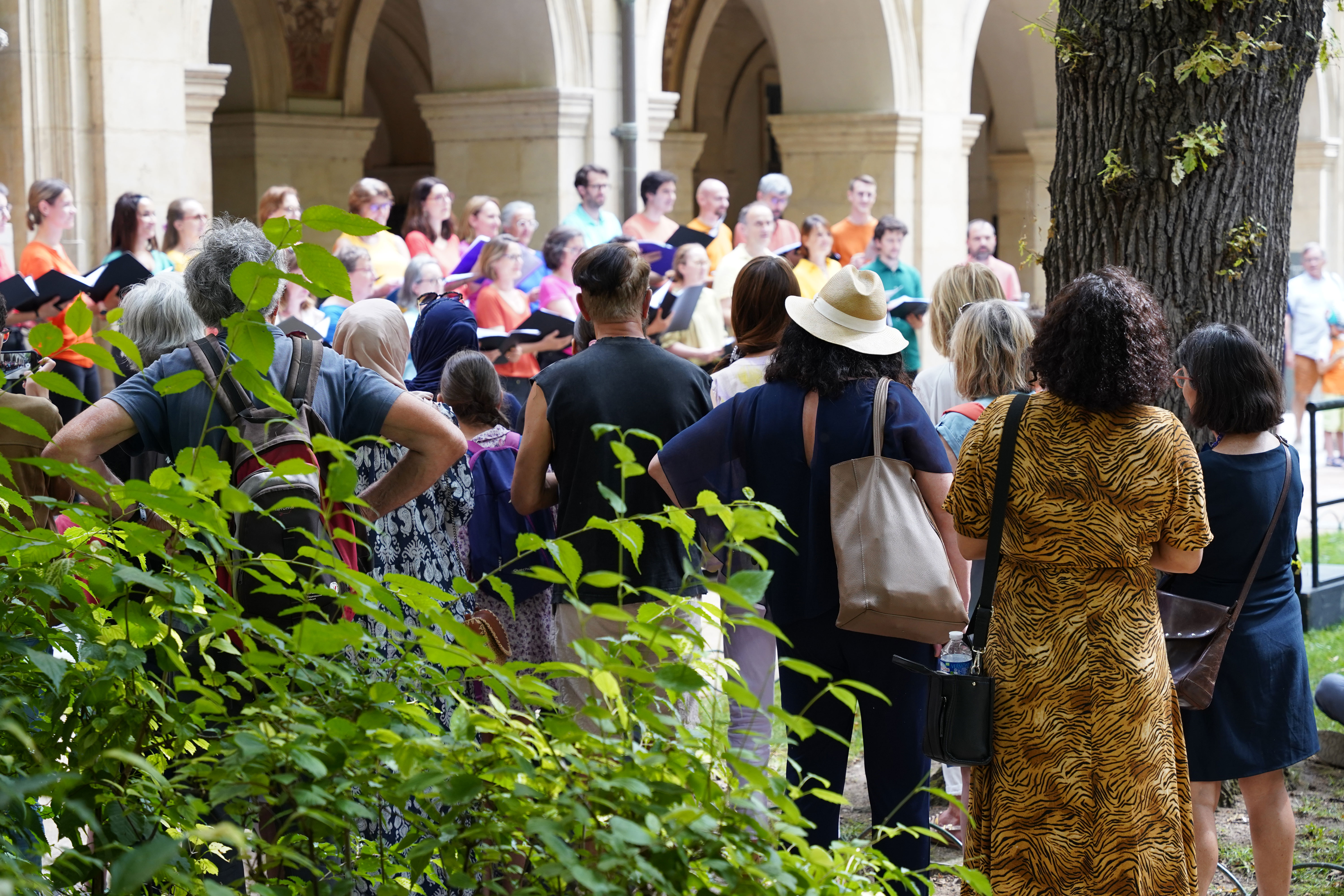 Concert dans le jardin