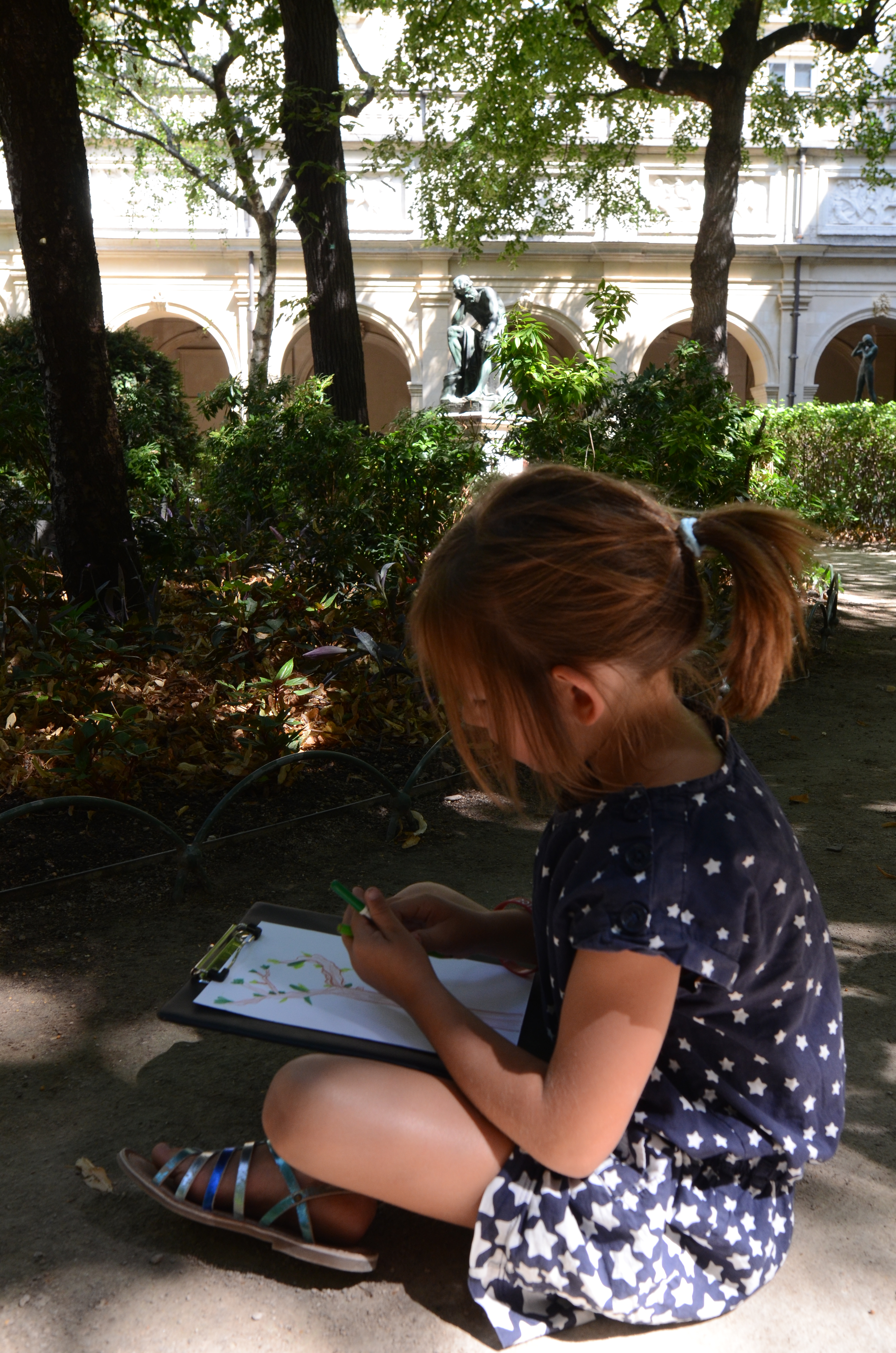 Jardin about du pinceau