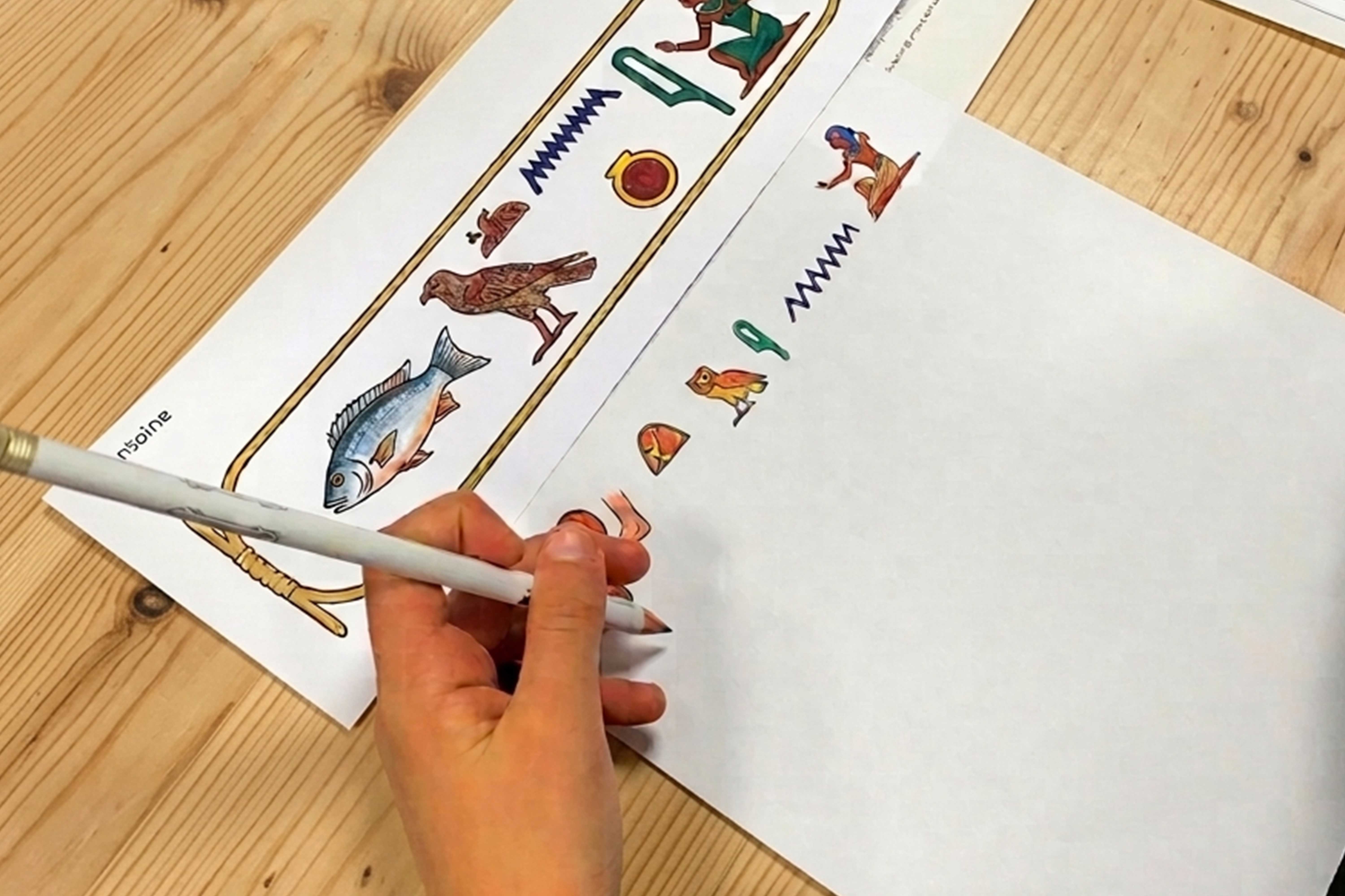 WE Egypte atelier enfants