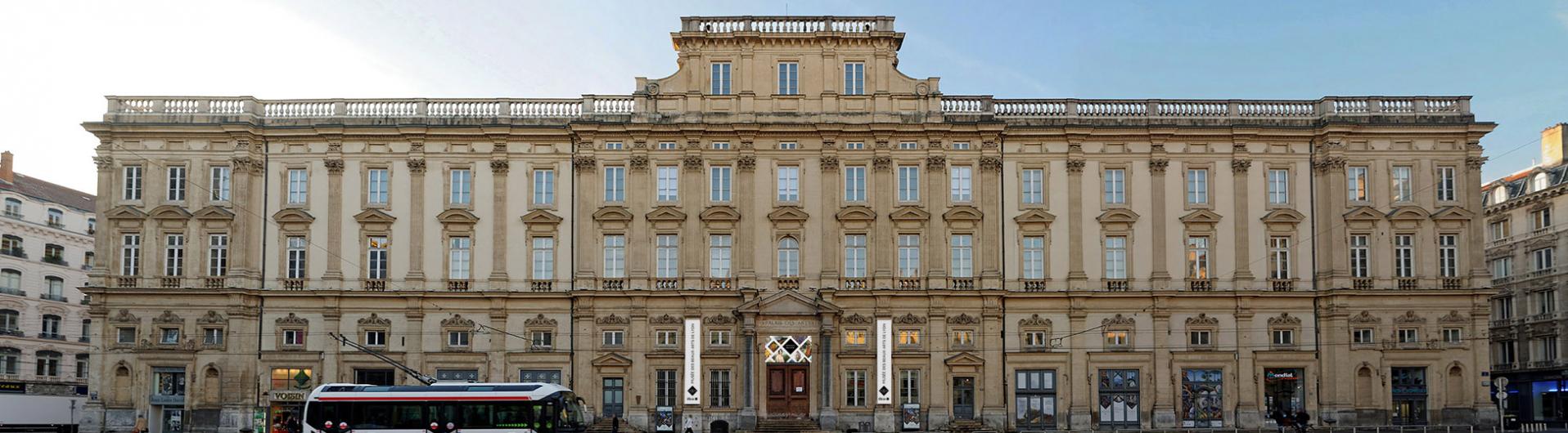 Façade du musée de la place des Terreaux