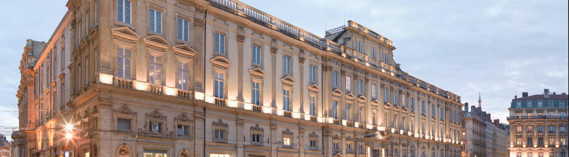 Façade du musée, place des Terreaux