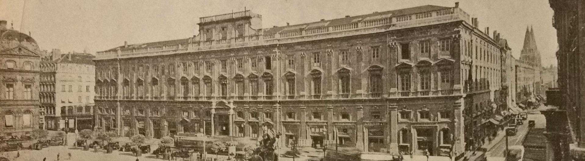 Place des Terreaux fin XIXe siècle