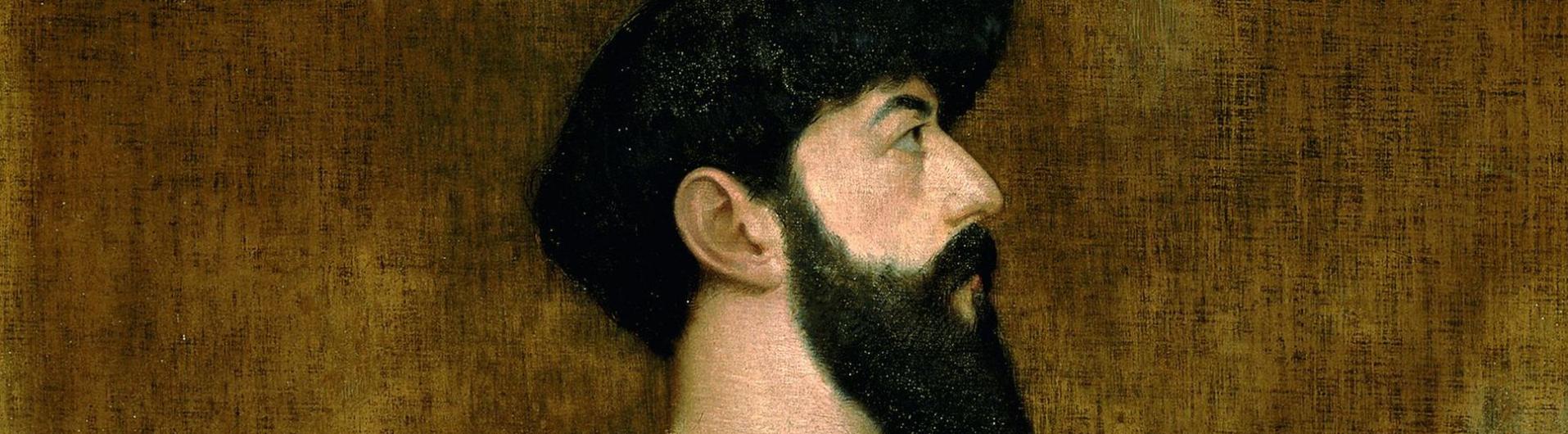 Alexandre Séon, Le Sâr Péladan, 1892.