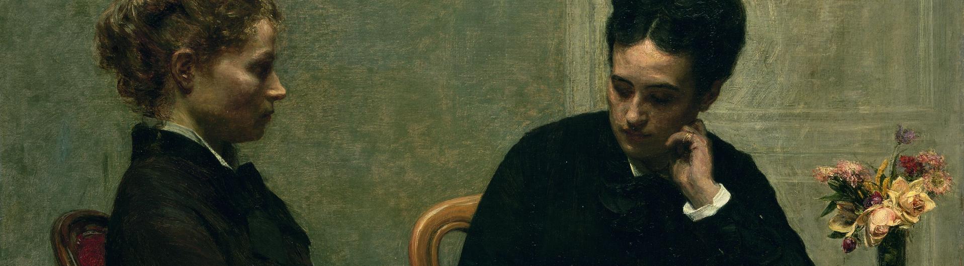 Henri Fantin-Latour, La Lecture, 1877.