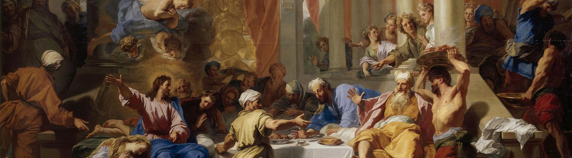 Jean-Baptiste Jouvenet, Le Repas chez Simon, ca 1706.