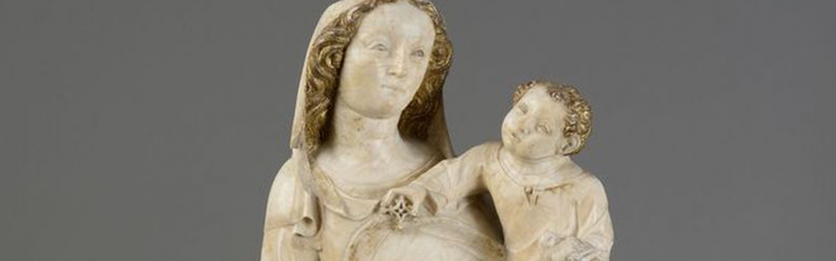 Sculpture Vierge à l'Enfant