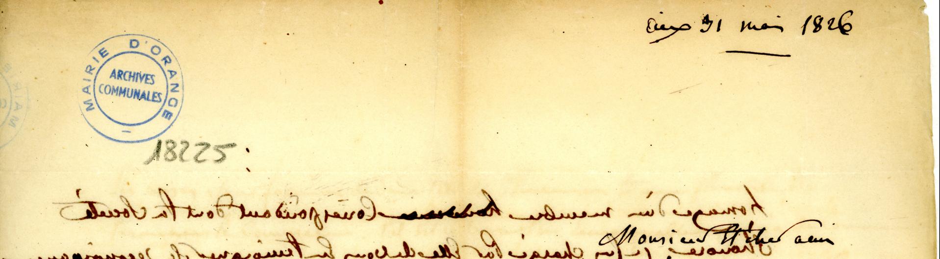  Lettre de François Sallier à François Artaud