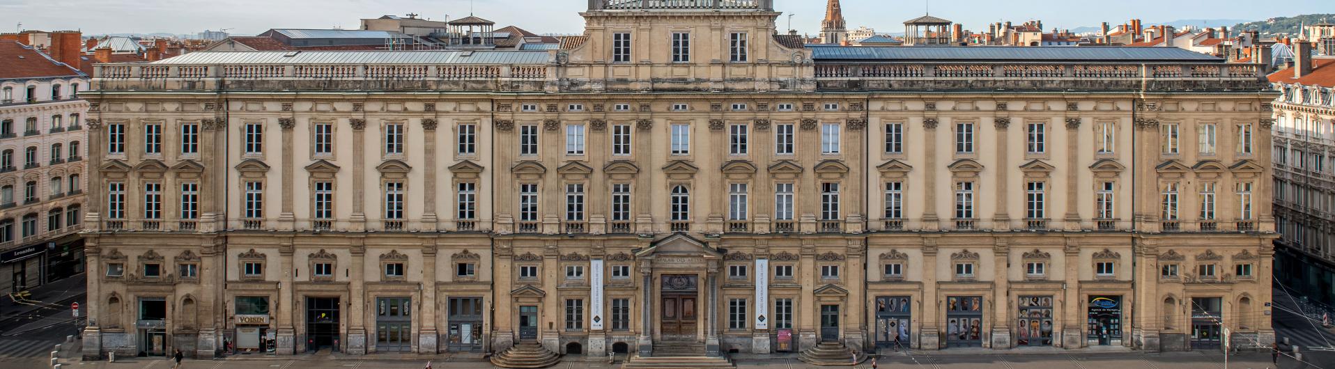 Facade du musée des Beaux-Arts de Lyon