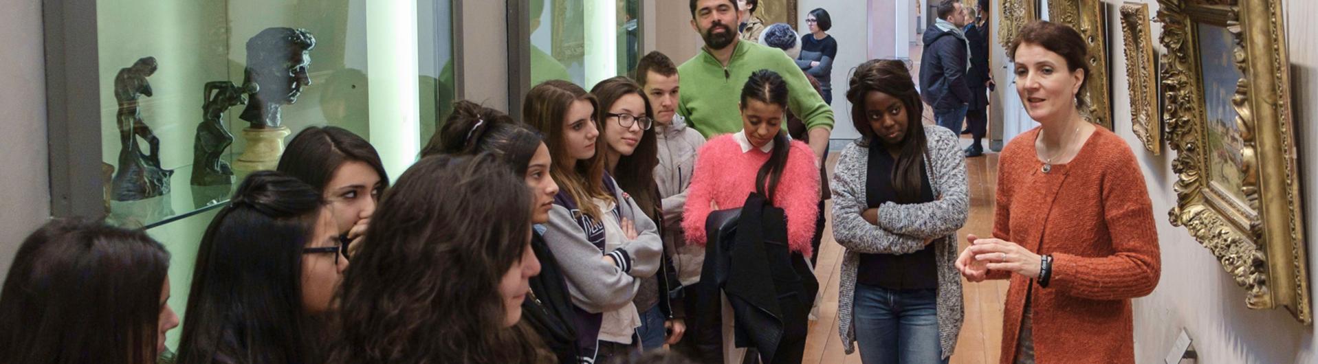 Photo visite lycee