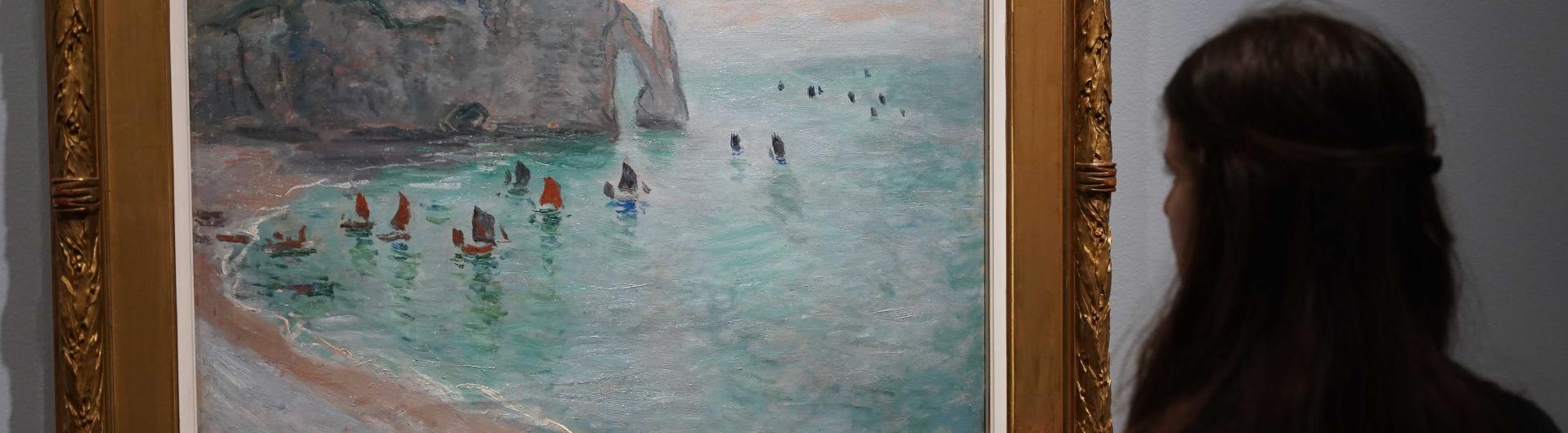 Monet Etretat