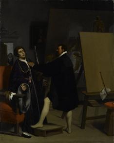 L’Arétin chez le Tintoret, 1848.