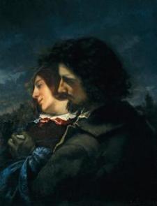Gustave Courbet, Les amants heureux, 1844 Lyon, musée des Beaux-Arts  © Lyon MBA – Image Alain Basset