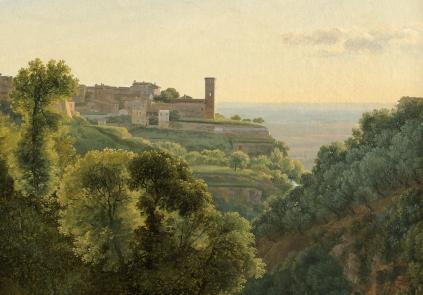 Jean Joseph Xavier Bidauld, Vue de Tivoli, après 1785.
