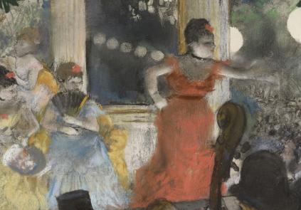 Edgar Degas, Le Café-Concert des Ambassadeurs, vers 1876.