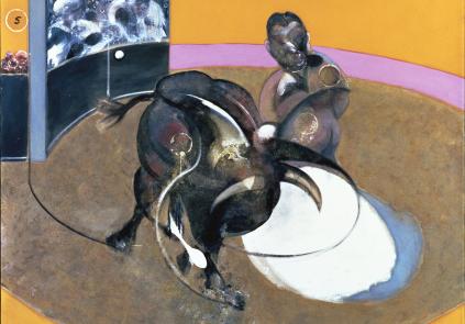 Francis Bacon, Etude pour une corrida, n° 2, 1969 © The Estate of Francis Bacon /All rights reserved / Adagp, Paris and DACS, London, 2020