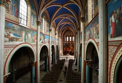 visite virtuelle église de saint Germain des près