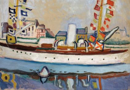 Raoul Dufy, Le Yacht anglais, 1906