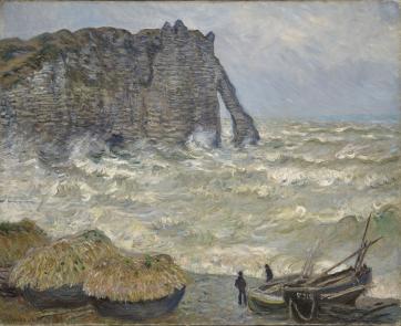 Claude Monet Mer agitée