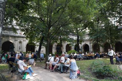 Concert dans le jardin
