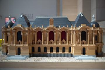 Maquette tactile du palais de beaux-arts, Lille © Réalisation Archi-Tact