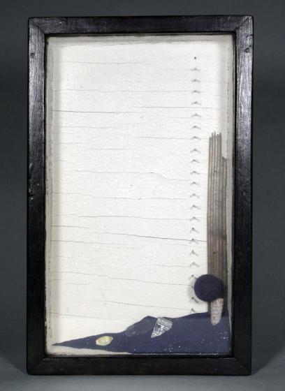 Joseph Cornell Untitled (Sand Box), vers 1950 Charlottesville, University of Virginia Art Museum, Bequest of Buzz Miller. The Alan Groh-Buzz Miller Collection © ADAGP, Paris, 2013