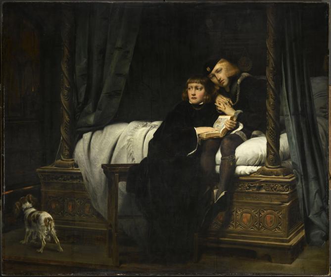 Paul Delaroche, Les Enfants d’Édouard, 1830, huile sur toile, Paris, musée du Louvre © RMN-Grand Palais (musée du Louvre) / René-Gabriel Ojéda
