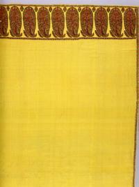 Châle pashmina, fin du 18esiècle, duvet de chèvre, Paris, musée national des arts asiatiques-Guimet.