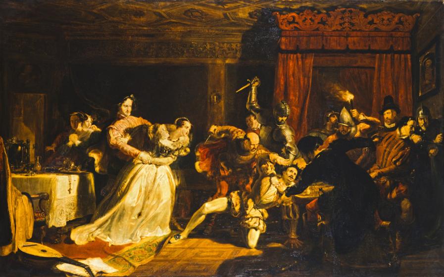 Sir William Allan, Le Meurtre de David Rizzio, 1833, Edimbourg, Scottish National Gallery © Scottish National Gallery