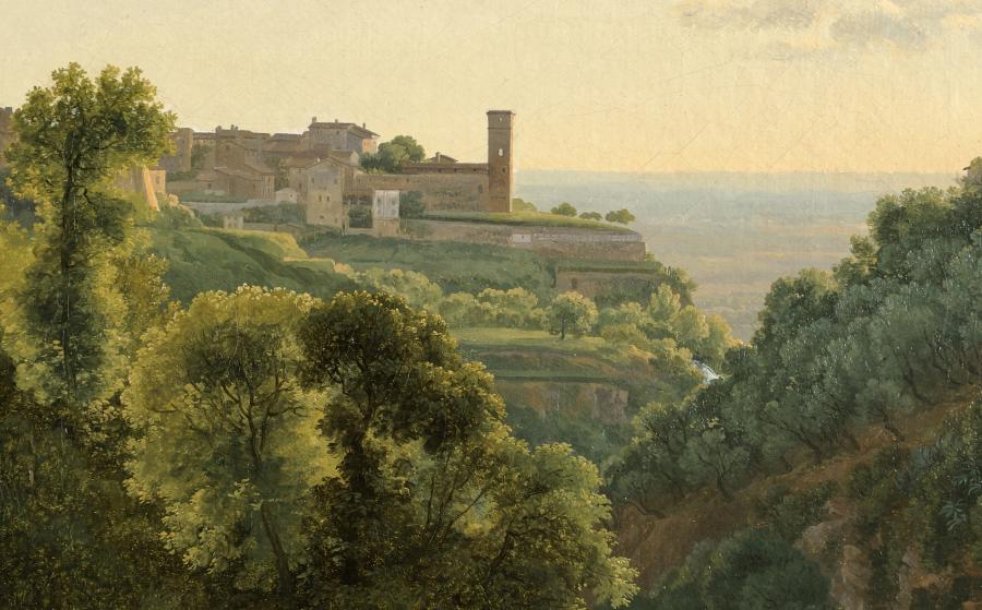 Jean Joseph Xavier Bidauld, Vue de Tivoli, après 1785.