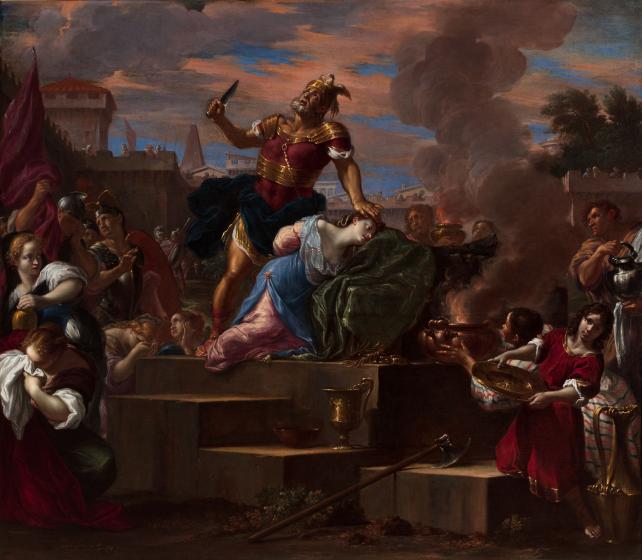 Thomas Blanchet, Le Sacrifice de  Jephté