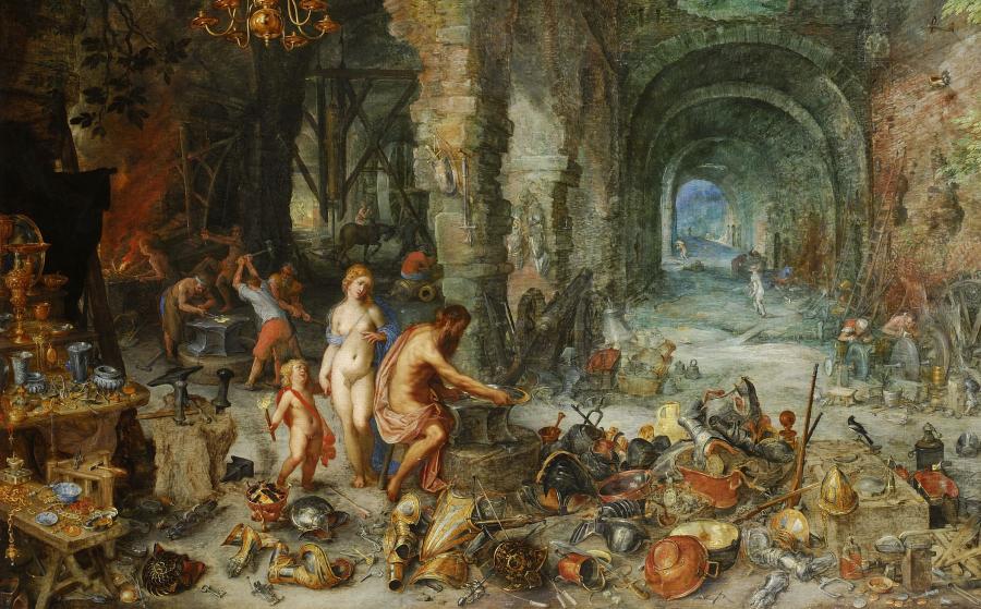 Jan Brueghel l'Ancien, Le Feu,1606.