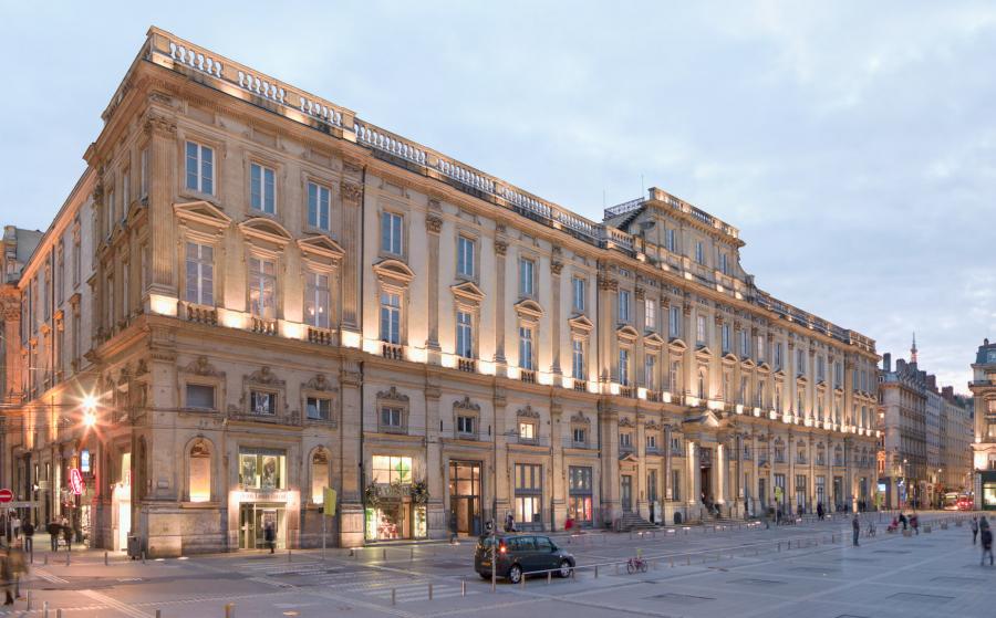 Façade du musée, place des Terreaux