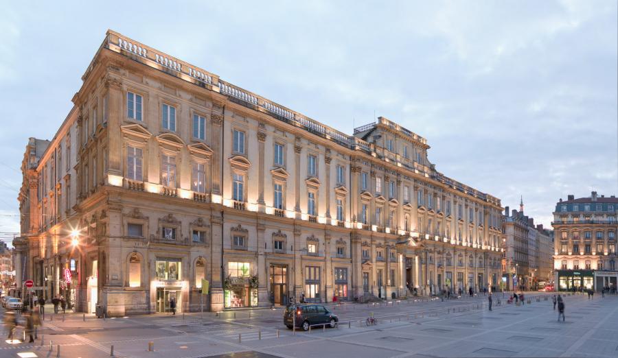 Façade du musée, place des Terreaux