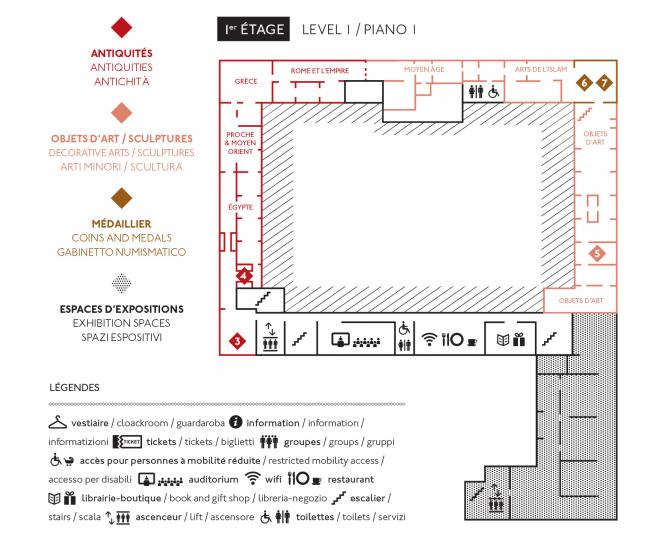 Plan Du Musee Musee Des Beaux Arts