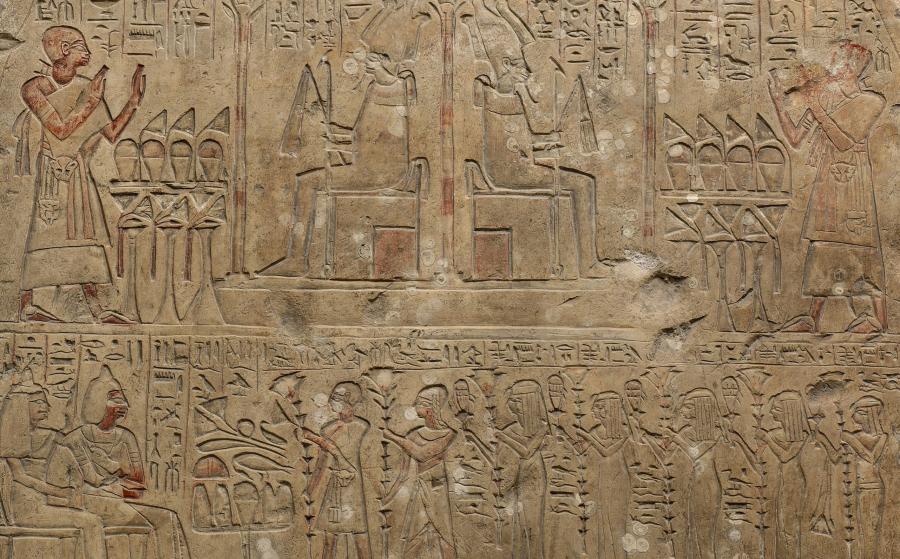 Thèbes (?), Stèle de Ptahmès. Règne d'Amenhotep III, vers 1400 avant J.-C.