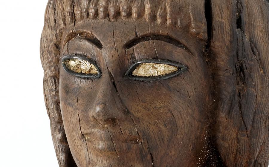 Egypte, Tête d'homme, XVIIIe dynastie.