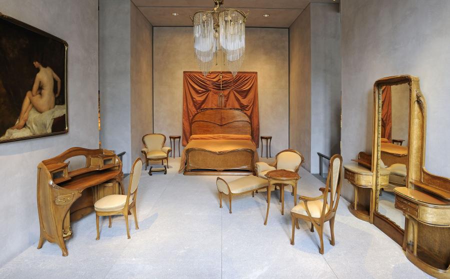 Hector Guimard, Chambre de Mme Guimard, 1910.